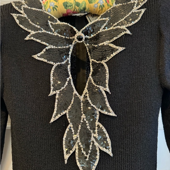 Vintage, Don Sayres for Wellmore, black dress - Picture 2 of 10